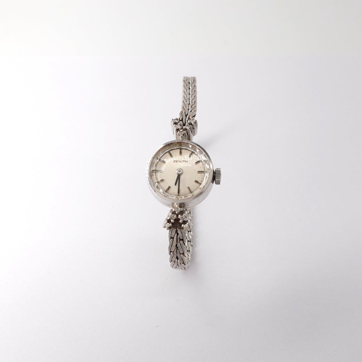 Orologio Vintage Zenith da Donna  con Diamanti