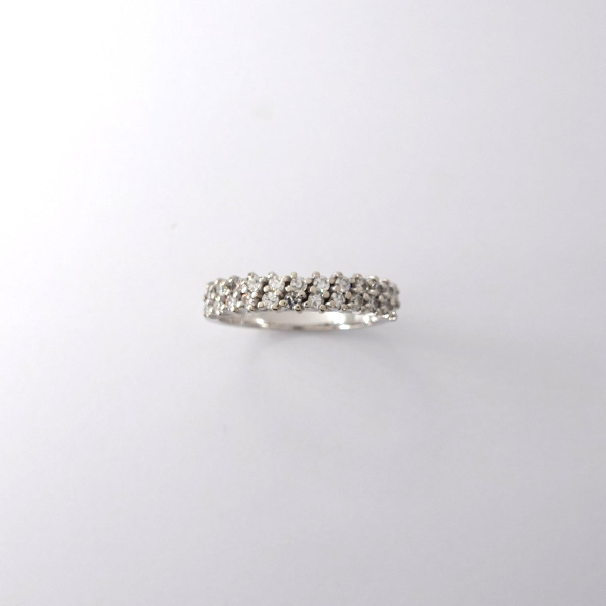 Anello Fascia  con Diamanti