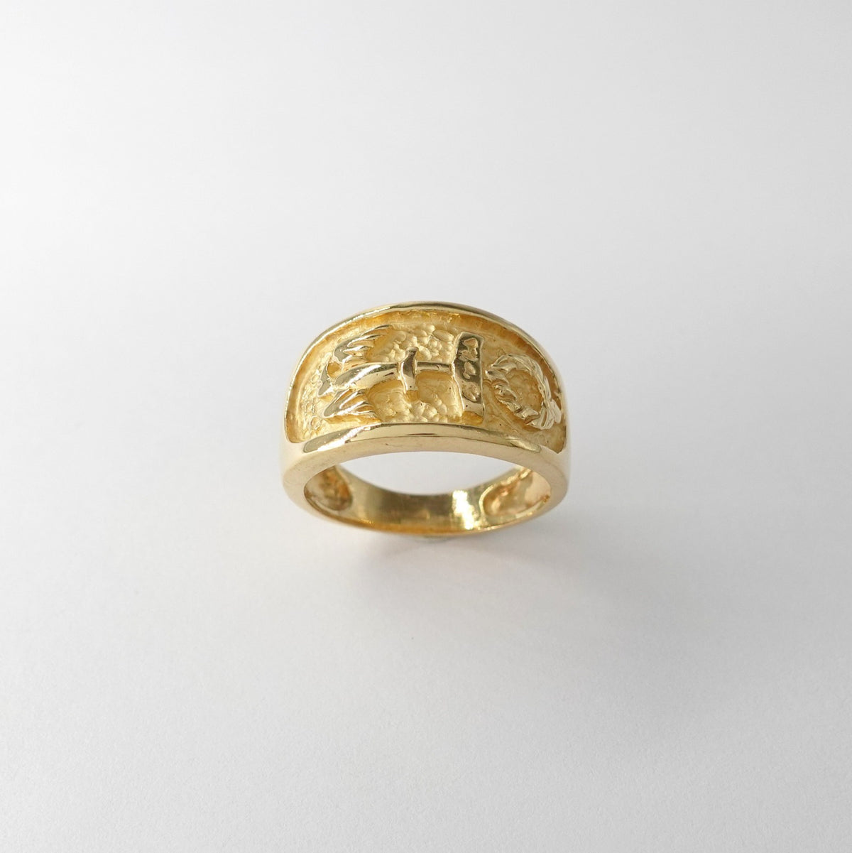 Anello  con Incisione Egizia