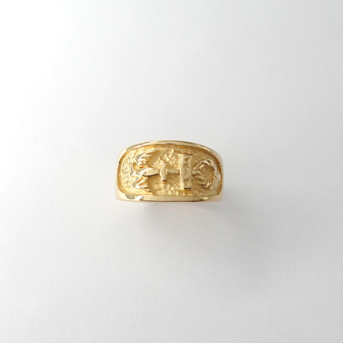 Anello  con Incisione Egizia