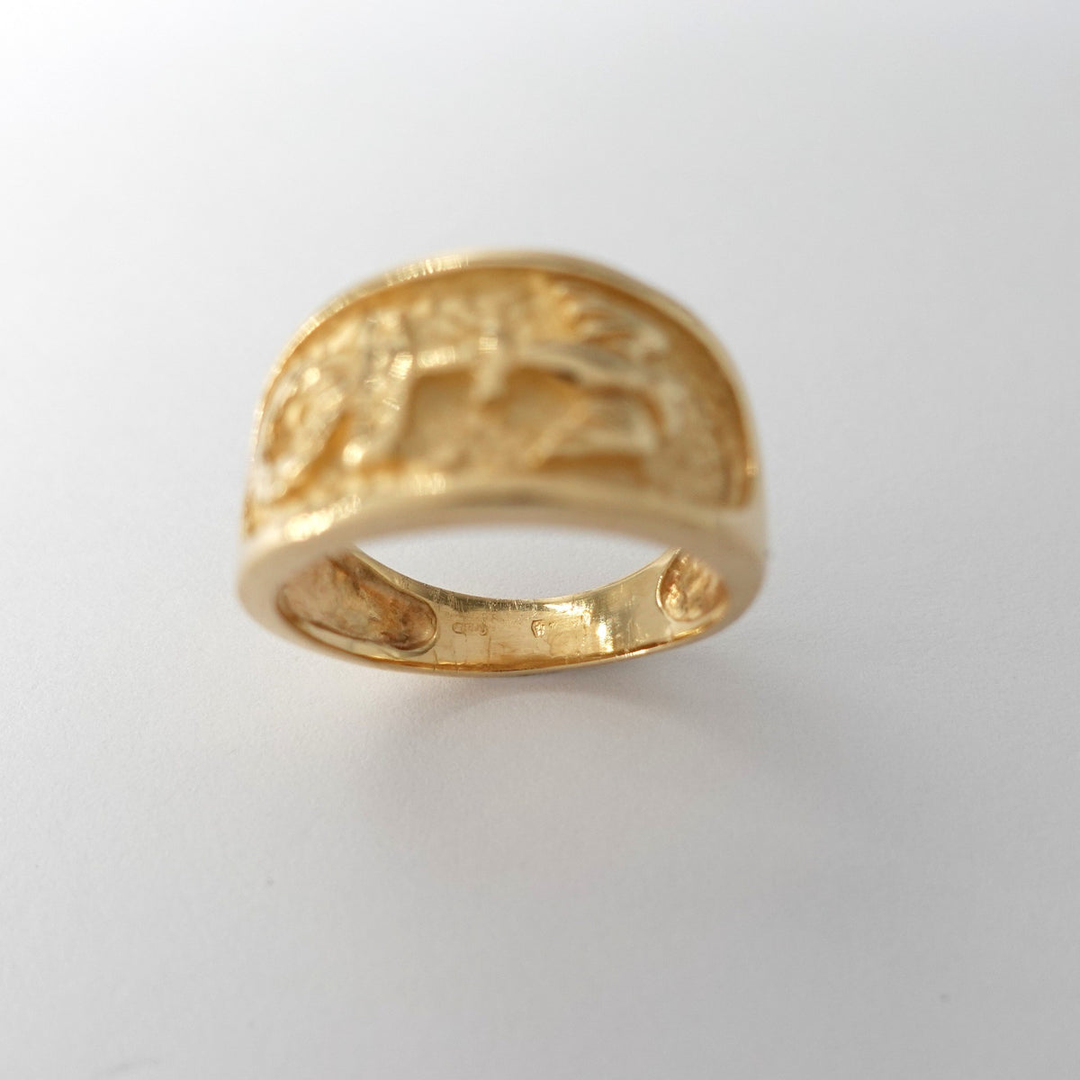 Anello  con Incisione Egizia