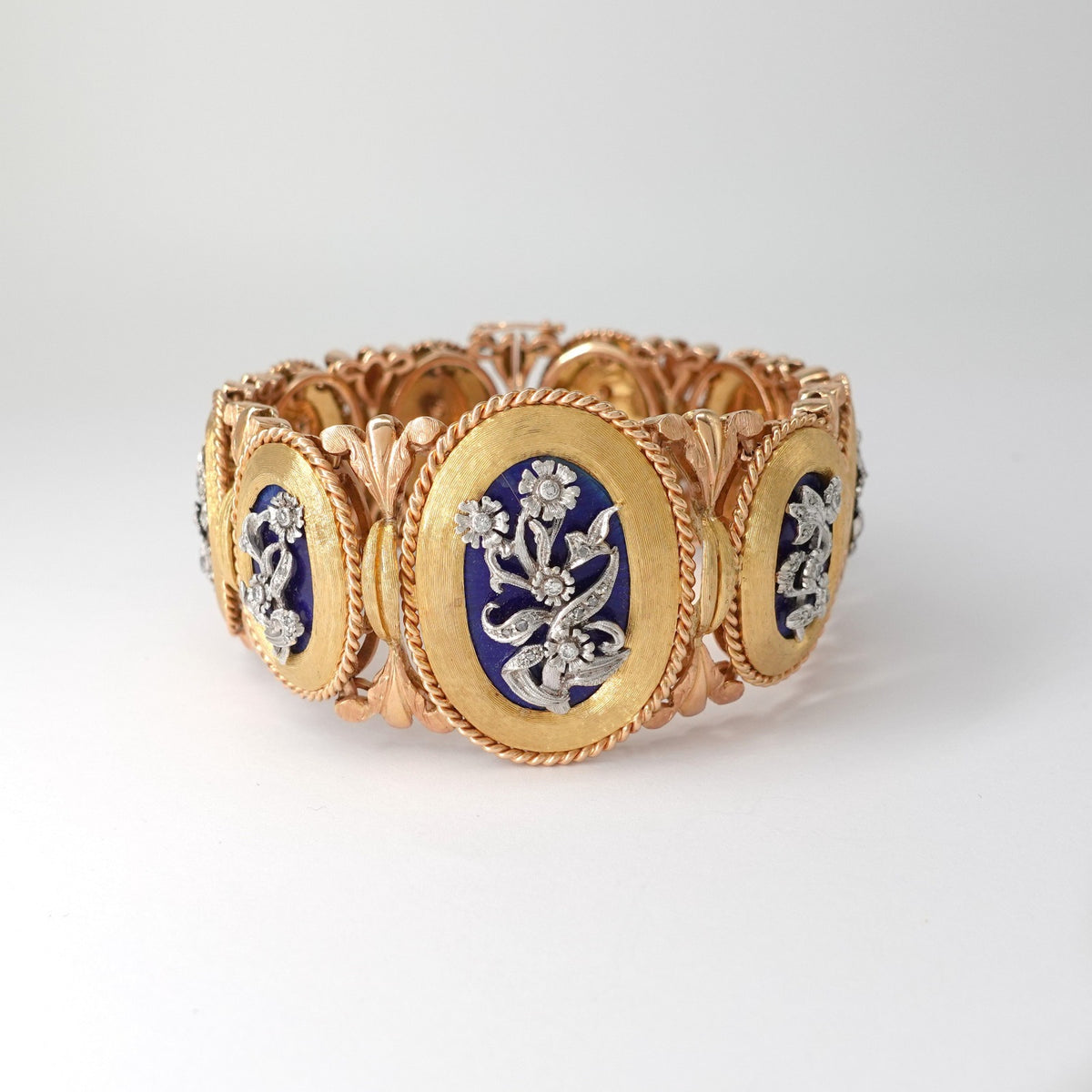 Bracciale Vintage anni '60  con diamanti