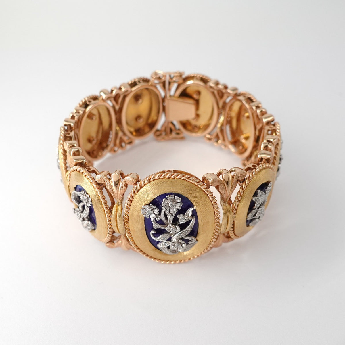 Bracciale Vintage anni '60  con diamanti