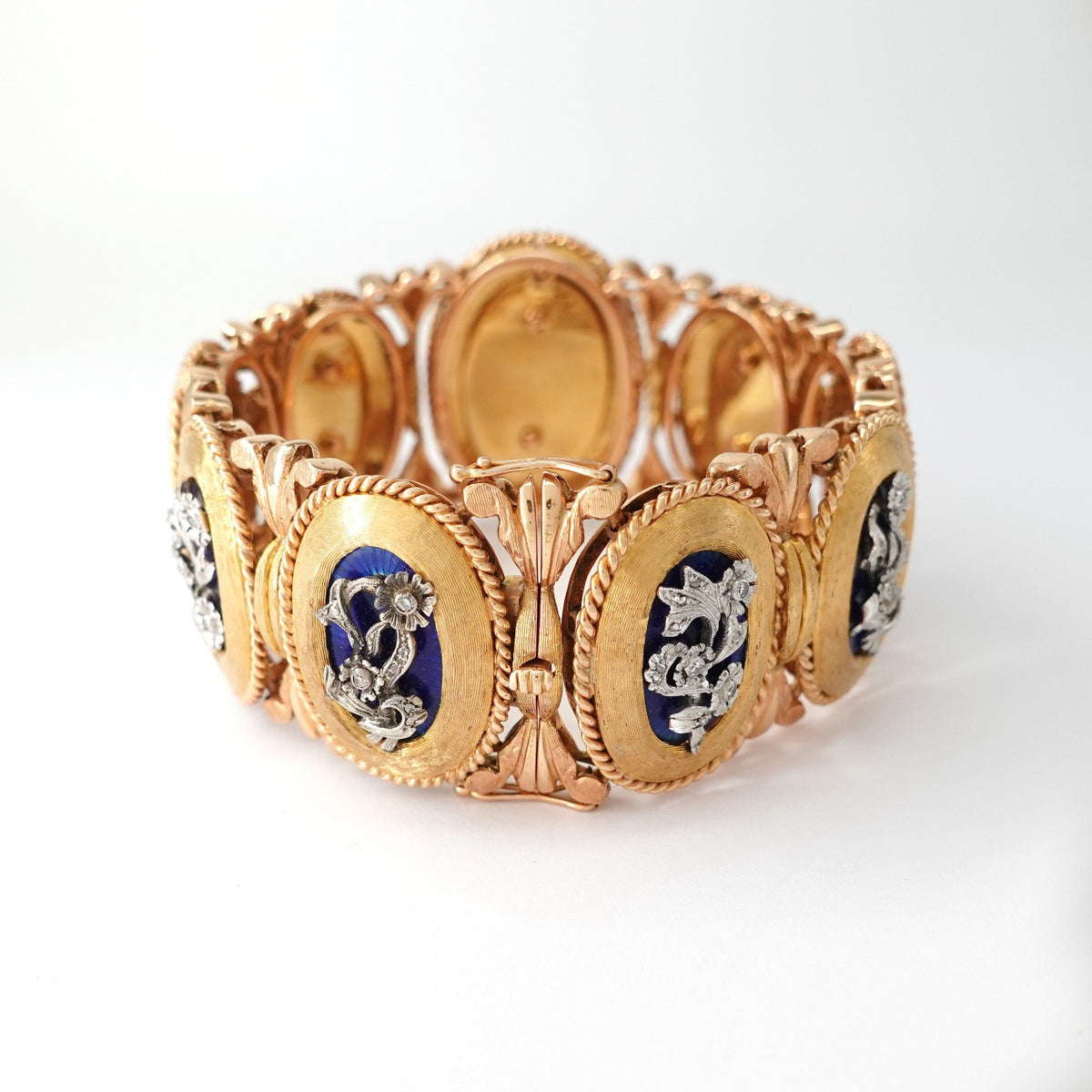 Bracciale Vintage anni '60  con diamanti