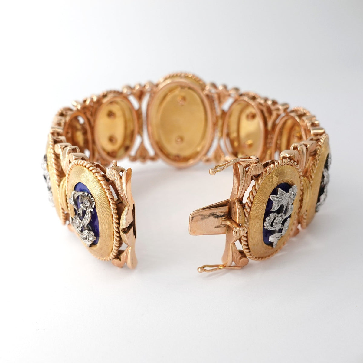 Bracciale Vintage anni '60  con diamanti