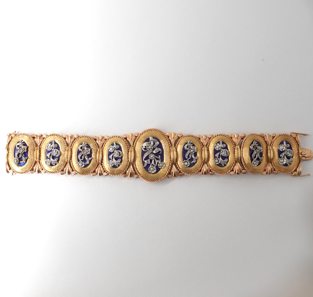 Bracciale Vintage anni '60  con diamanti