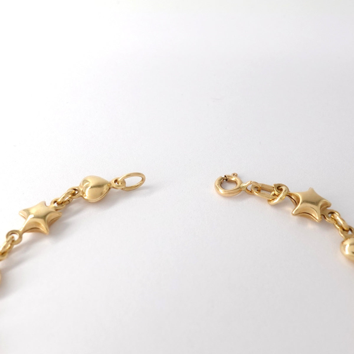 Bracciale  con stelle e cuori