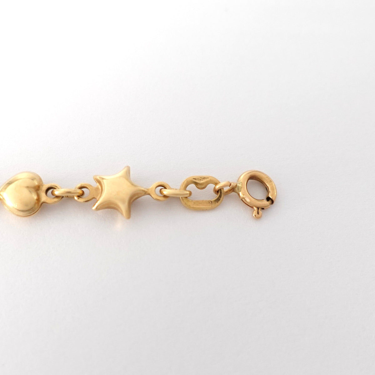 Bracciale  con stelle e cuori