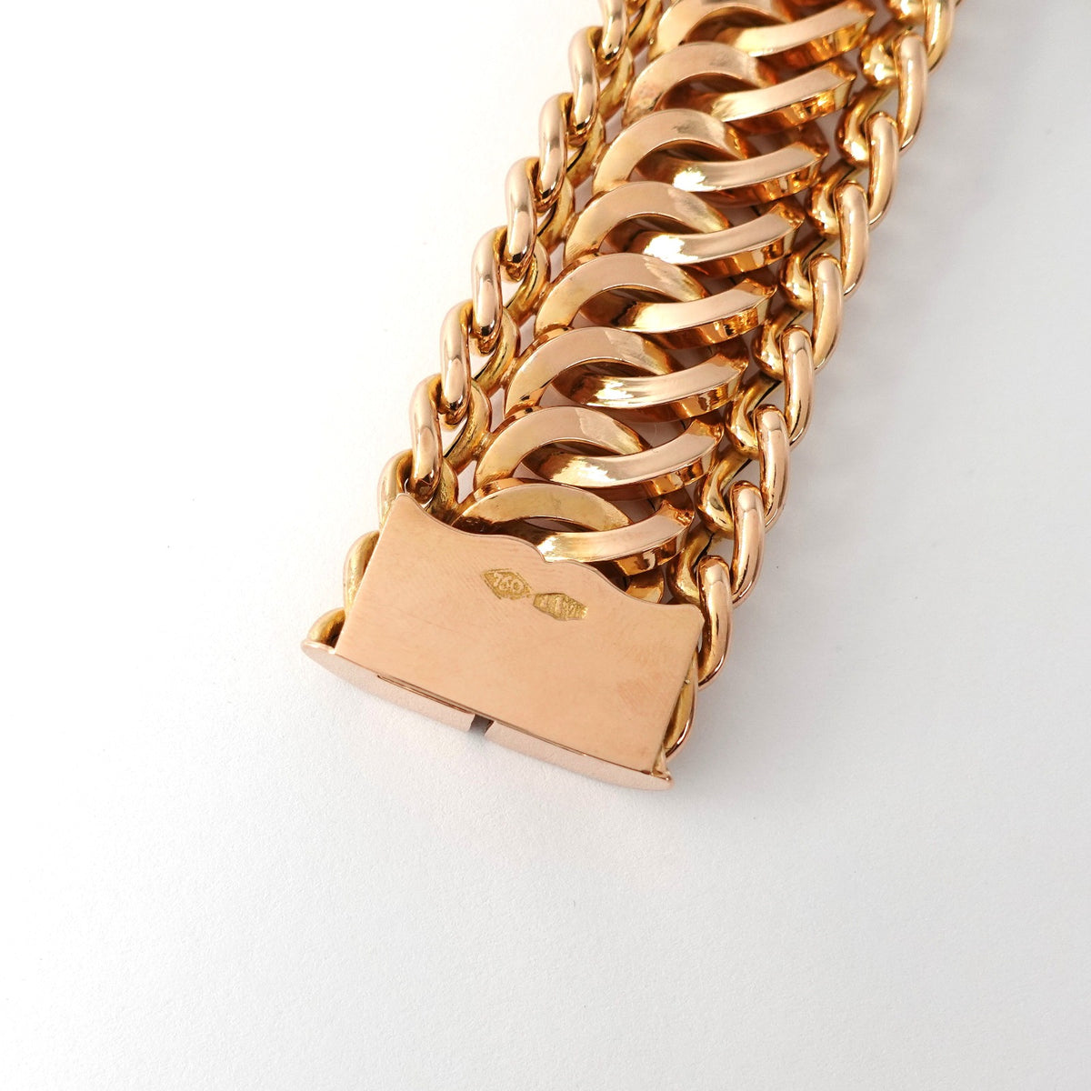 Bracciale a fascia alta lavorata