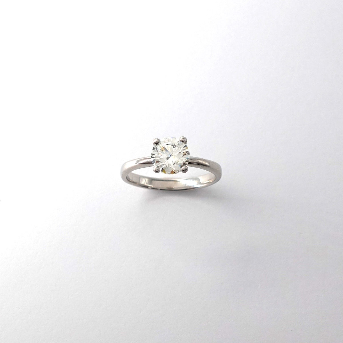 Solitario con Diamante  1.24 ct