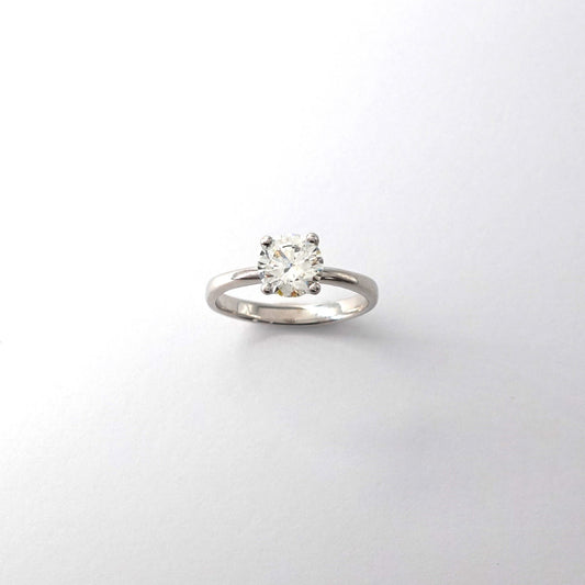 Solitario con Diamante  1.24 ct