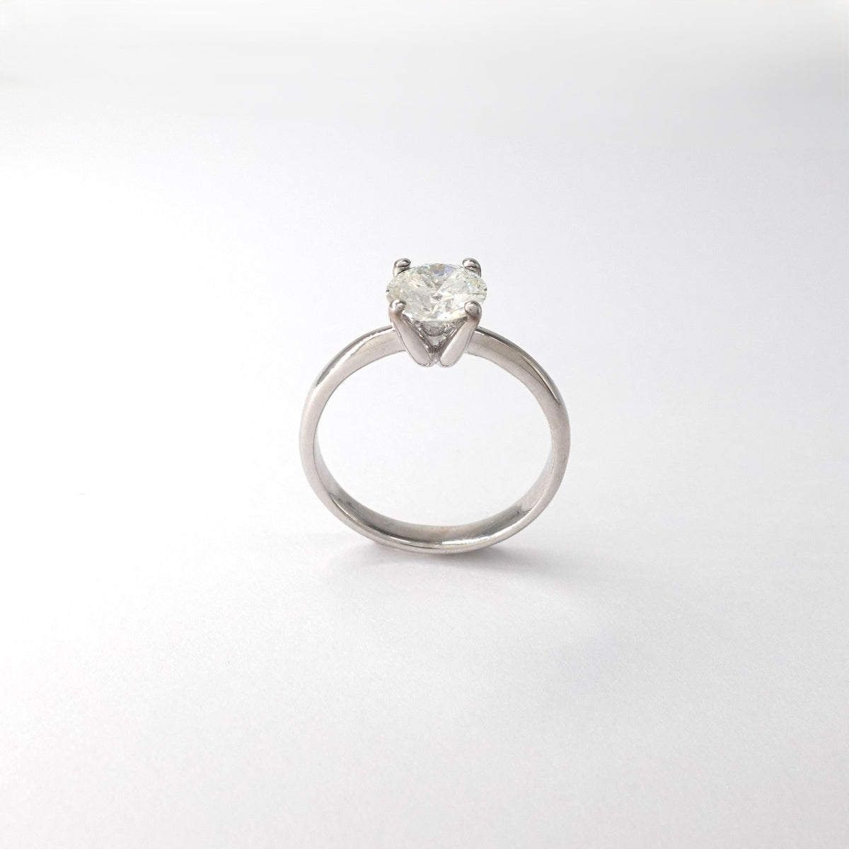 Solitario con Diamante  1.24 ct