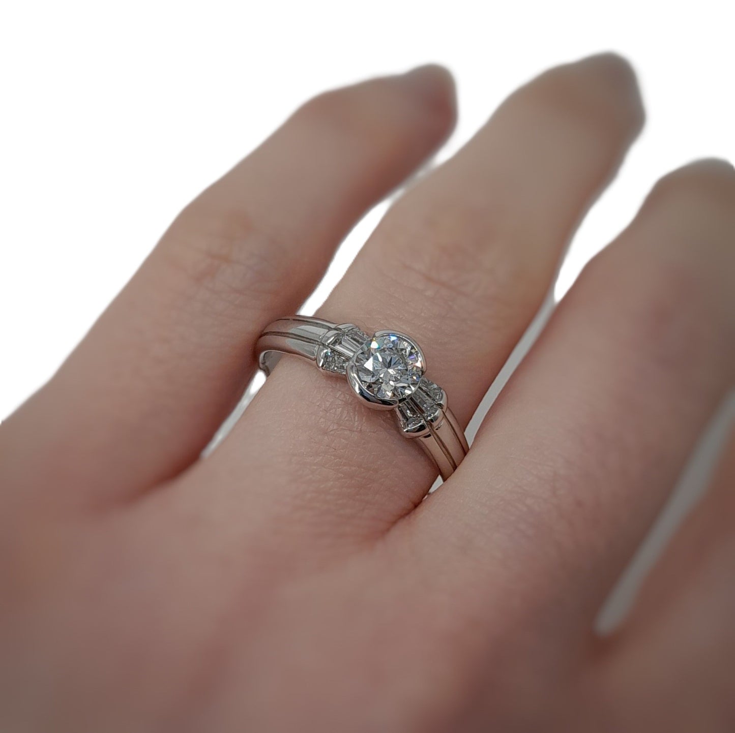 Anello con Diamante