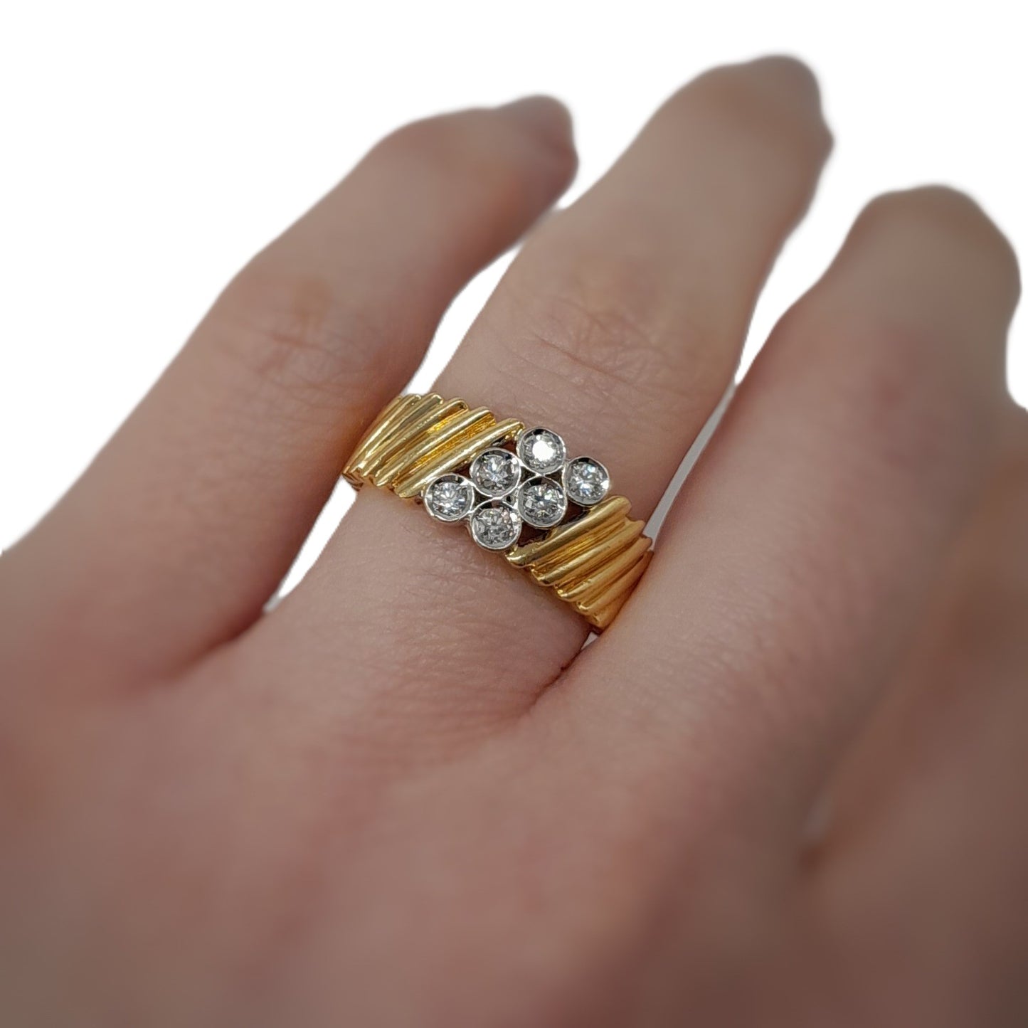 Anello i n Oro e Diamanti