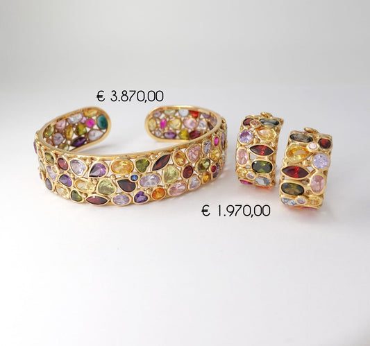 Parure con Tormaline