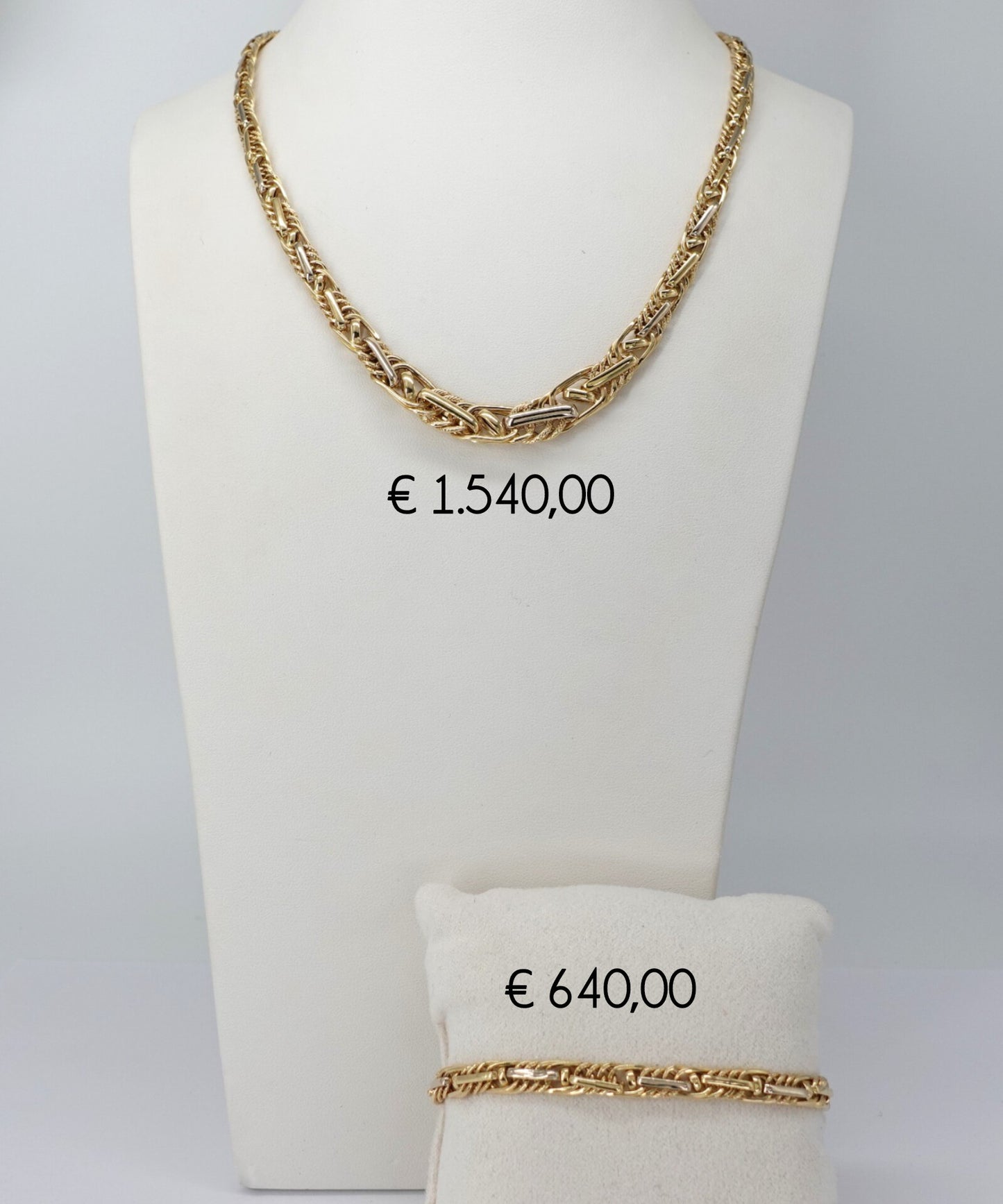 Parure  collana e bracciale