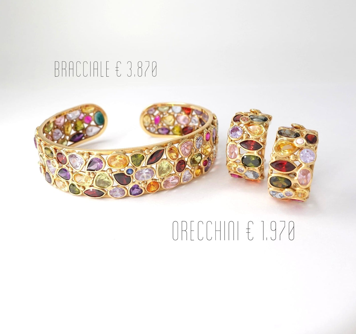 Parure con Tormaline