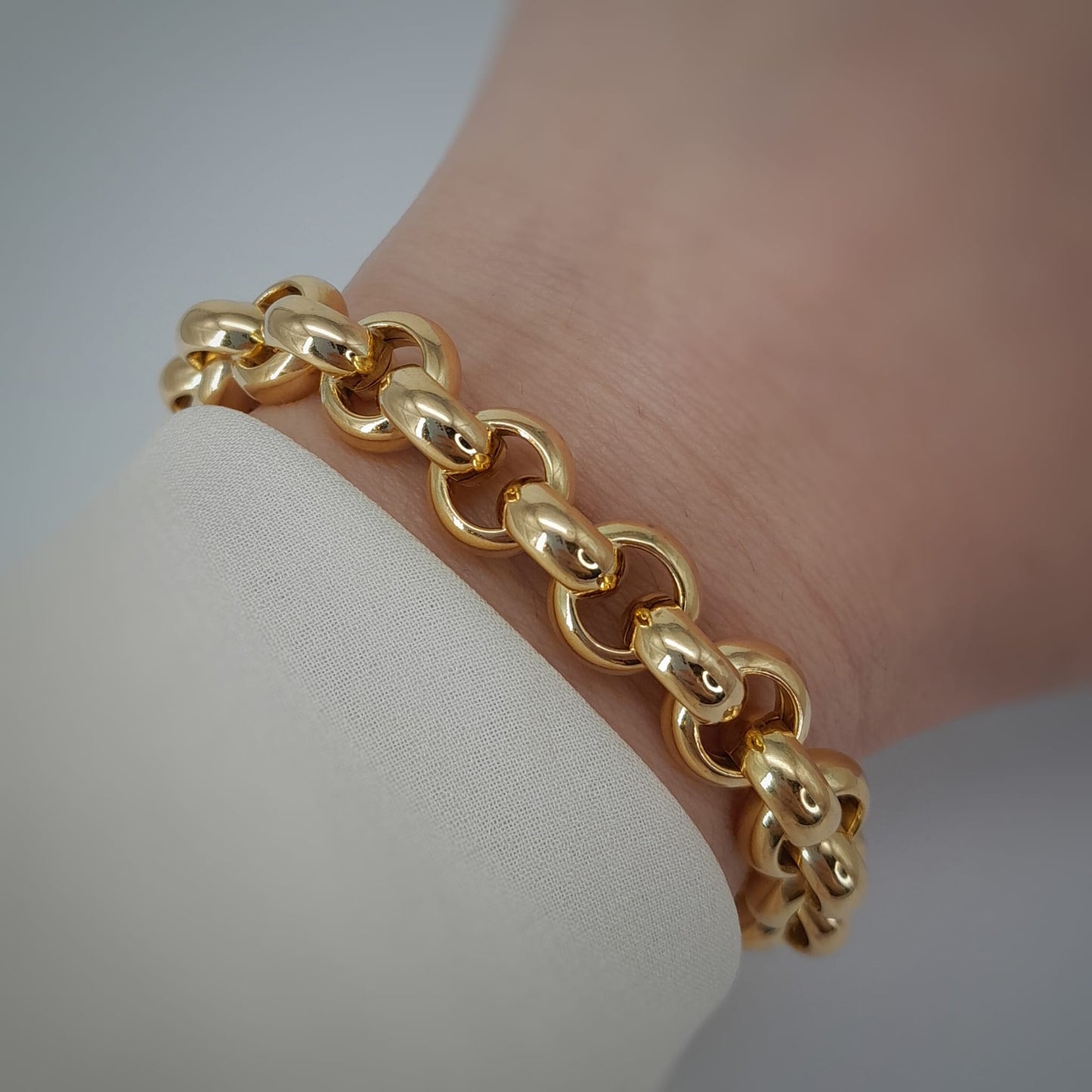 Parure catena e bracciale