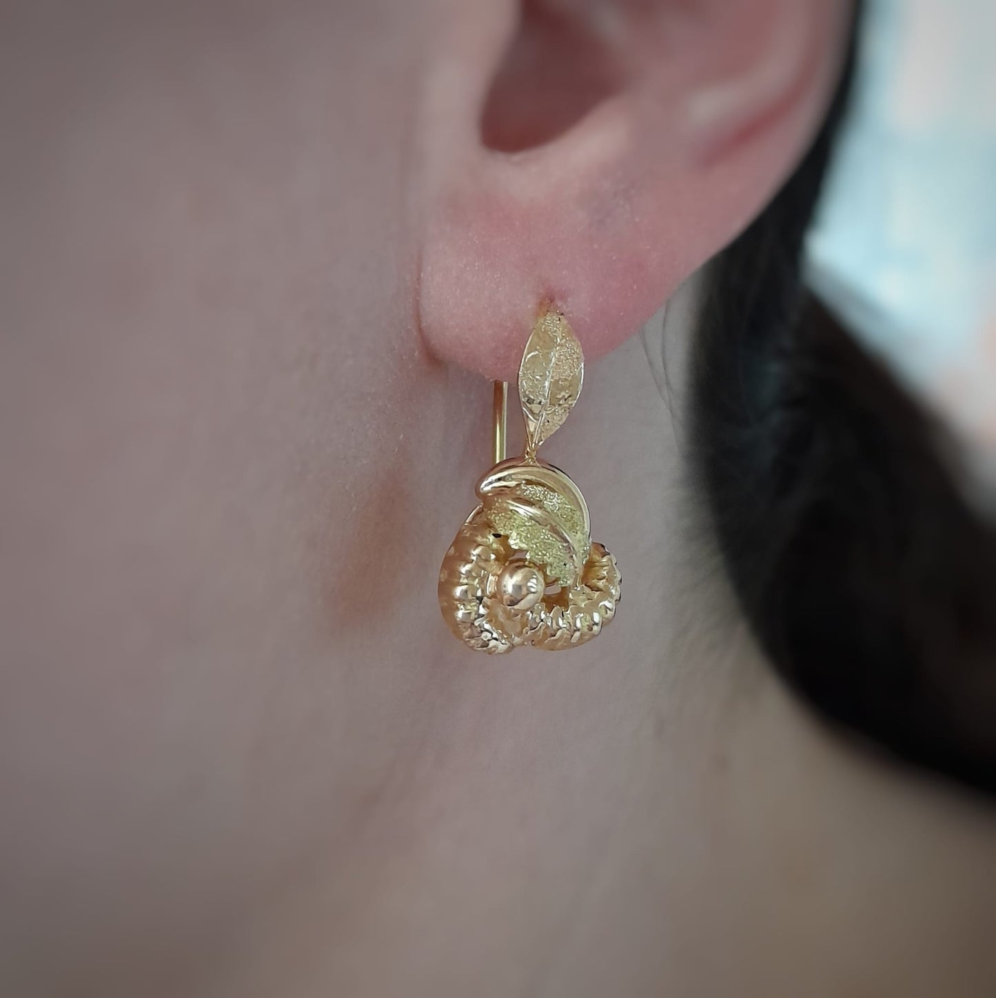 Parure anello e orecchini