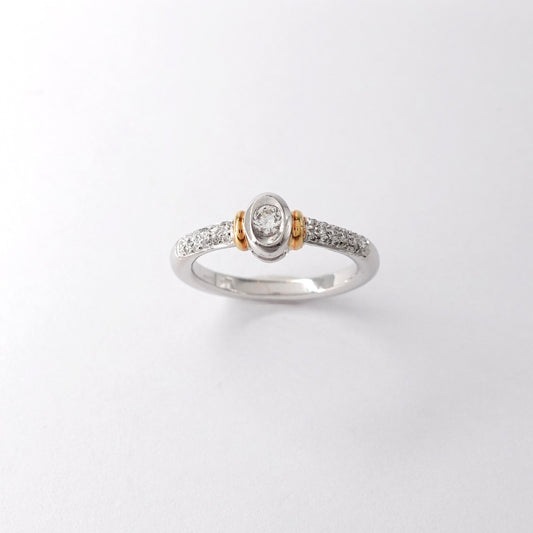 Anello due colori