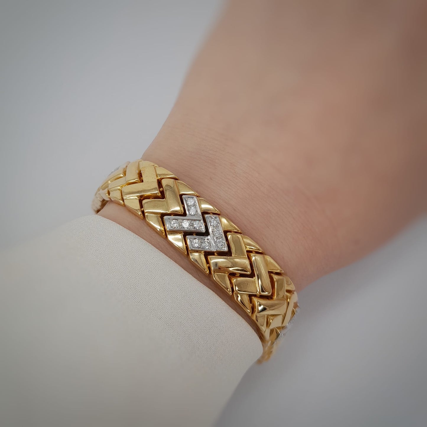 Parure girocollo e bracciale