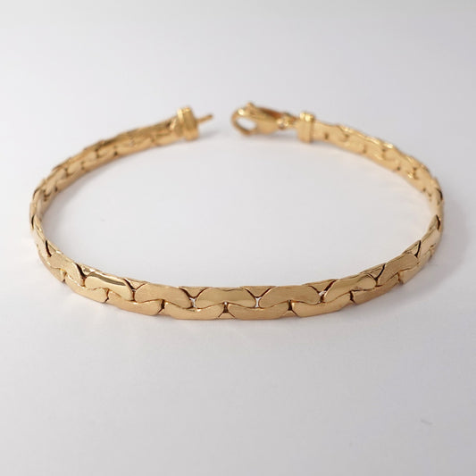 Bracciale  a maglia lucida