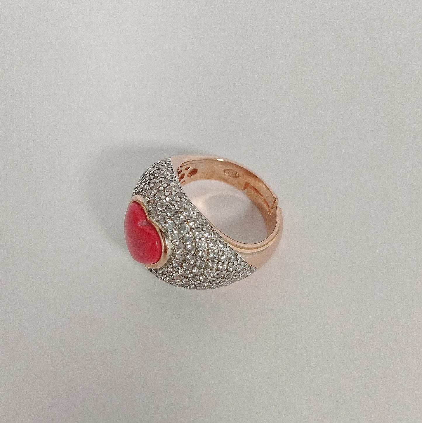Anello Red Heart