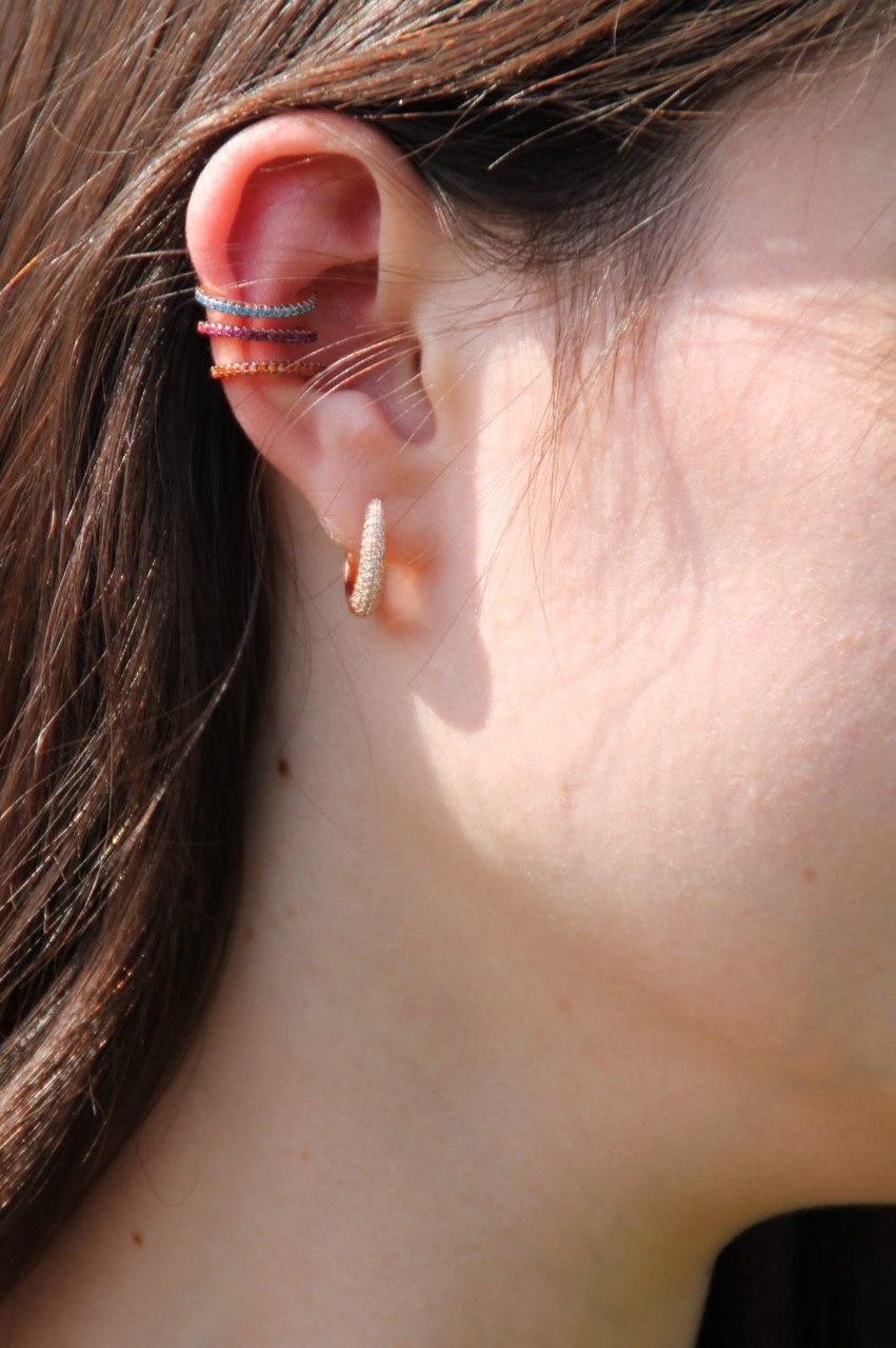 Ear Cuff con Zirconi